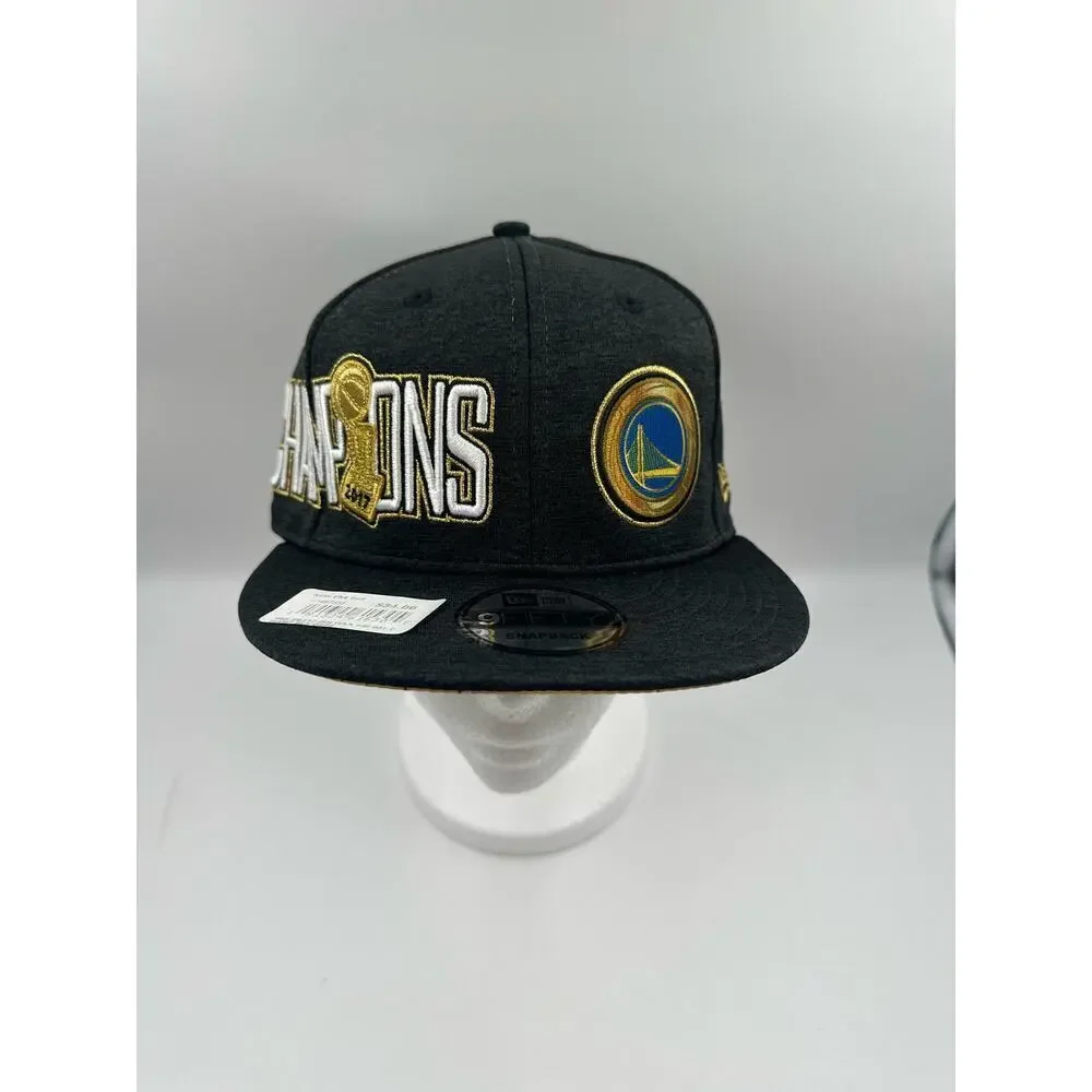 Golden State Warriors 9-FIFTY 2017 NBA Finals Champions New Era Hat Cap Logo 950